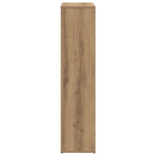 Библиотека, занаятчийски дъб, 50x25x104 см