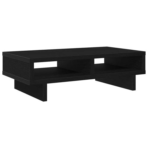 Стойка за монитор, черен дъб, 50x27x15 см, инженерно дърво
