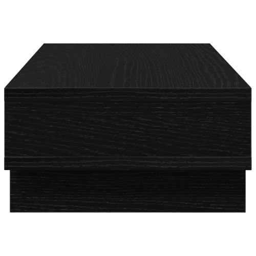 Стойка за монитор, черен дъб, 50x27x15 см, инженерно дърво