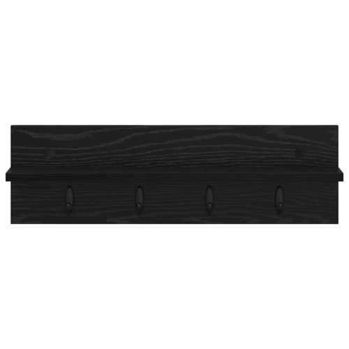 Стенен закачалка за палта Черния дъб 60 x 10,5 x 18 см