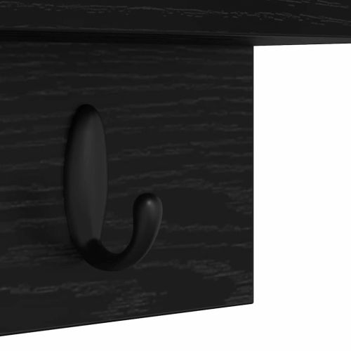 Стенен закачалка за палта Черния дъб 60 x 10,5 x 18 см