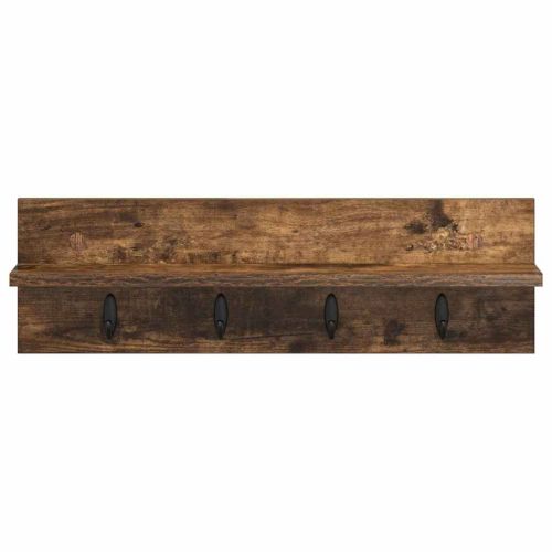 Стенен закачалка за палта Димян дъб 60 x 10,5 x 18 см
