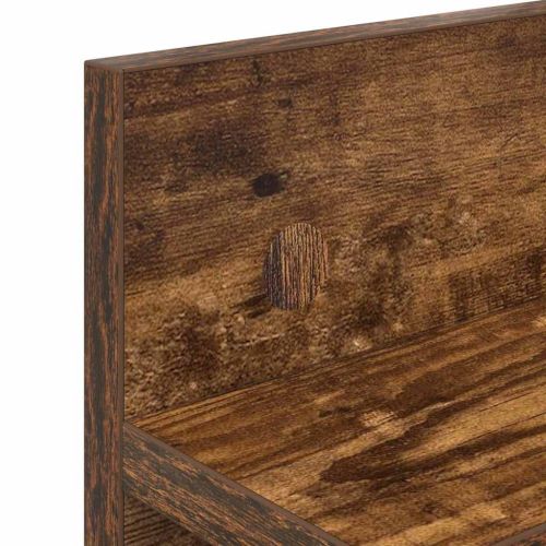 Стенен закачалка за палта Димян дъб 60 x 10,5 x 18 см