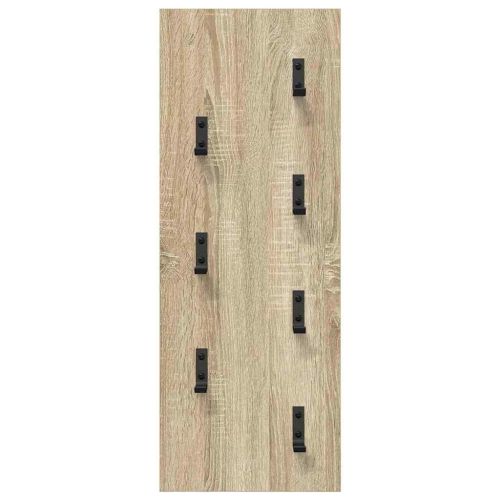 Стенен закачалка за палта Сонома дъб 30 x 1,5 x 80 см