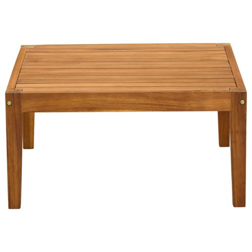 Маса Солидно акациево дърво Натурално 60 x 60 x 30 cm