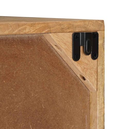 Стенен ТВ шкаф с рафт със съхранение с врата 100 x 30 x 35 см