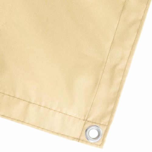 Прозорец за балкон 200 x 700 см Тъкан с PU покритие Пясък