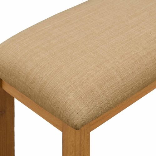 Пейка за хранене 95 x 32 x 45 см Масивен дъб Бежово