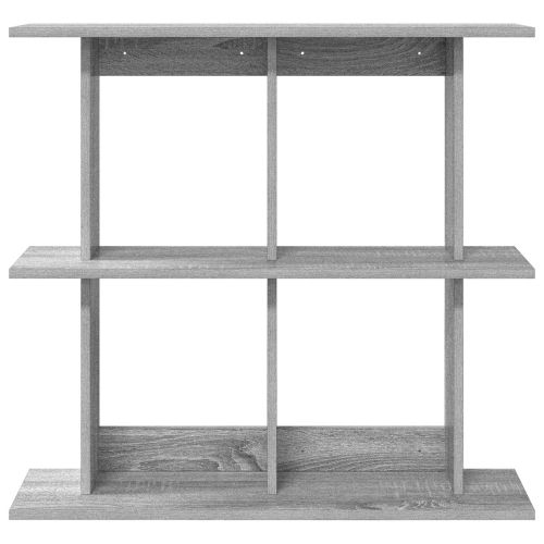 Стенен рафт Монтиране на стена Сиво 100 x 20 x 75 см