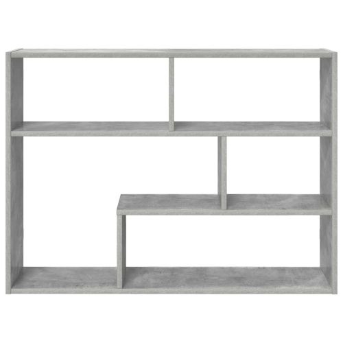 Стенен рафт Монтиране на стена Сиво 95 x 20 x 69,5 см
