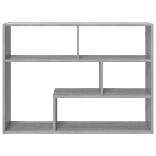 Стенен рафт Монтиране на стена Сиво 95 x 20 x 69,5 см