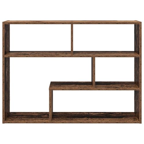 Стенен рафт Монтиране на стена Кафяво 95 x 20 x 69,5 см
