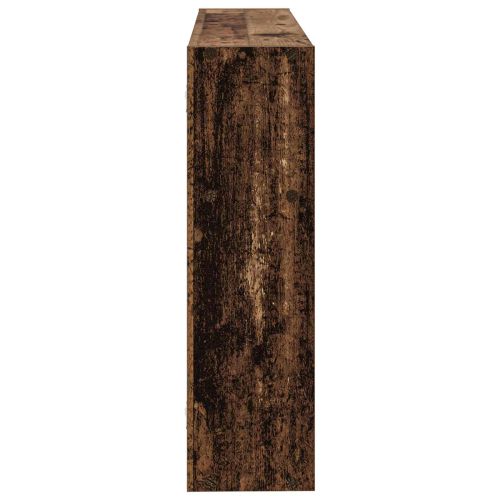 Стенен рафт Монтиране на стена Кафяво 95 x 20 x 69,5 см