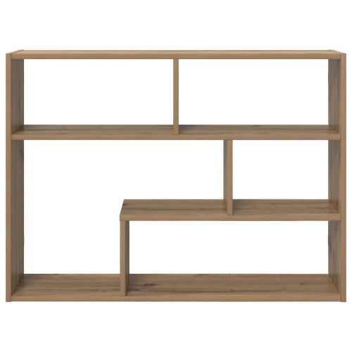Стенен рафт Монтиране на стена Кафяво 95 x 20 x 69,5 см