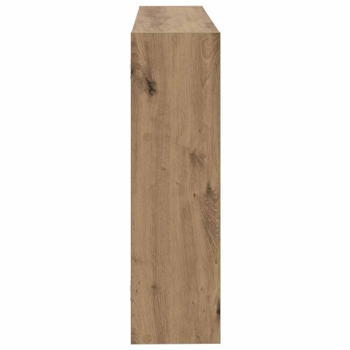 Стенен рафт Монтиране на стена Кафяво 95 x 20 x 69,5 см