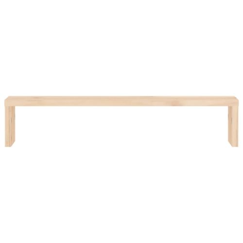 Поставка за монитор, 50x27x10 см, бор масив