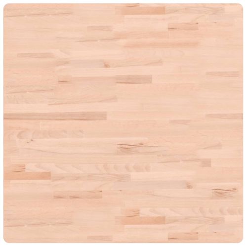 Плот за маса 80x80x2,5 см квадратен масивен бук