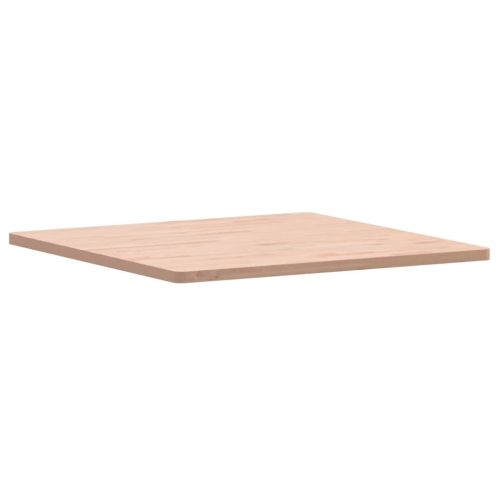 Плот за маса 80x80x2,5 см квадратен масивен бук