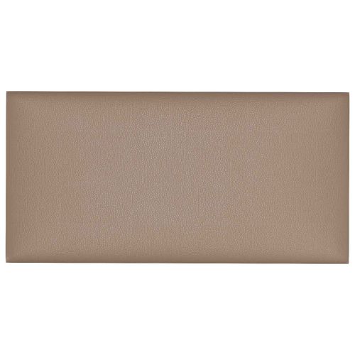 Стенно табло за легло 12 pcs Капучино 60 x 30 cm текстил