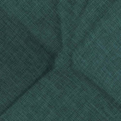 Възглавници за седалки 4 pcs Тъмен зелен 45 x 45 x 12 см