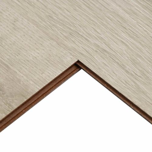 Ламинатно Плочно 5 pcs Бяло кафяво 101 x 20 x 0,8 см