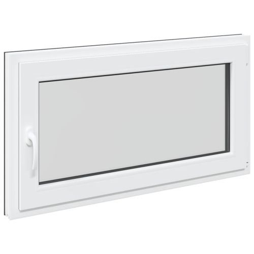 Прозорец за мазе RISOR 110 x 70 cm PVC и стъкло Антрацит