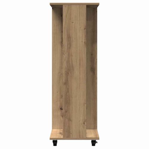 Гардероб с рафт дъб артизан 102 x 38 x 110 см Инженерно дърво