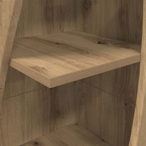 Ъглов шкаф Дъб 32x32x140см Инженерно дърво