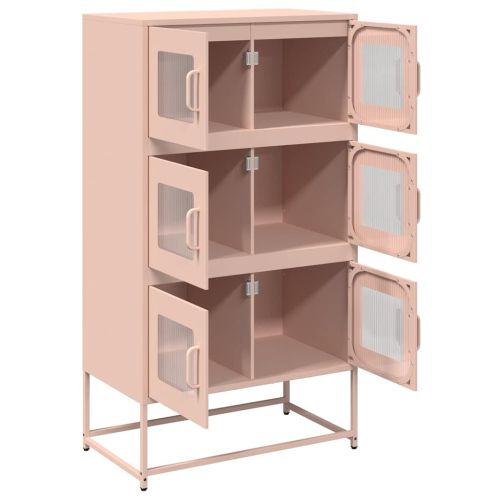 Висока дъска Pink 68x39x123 cm Стомана
