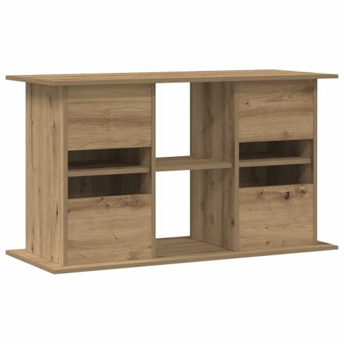 Стойка за аквариум, дъб, 101x41x58 см, инженерно дърво