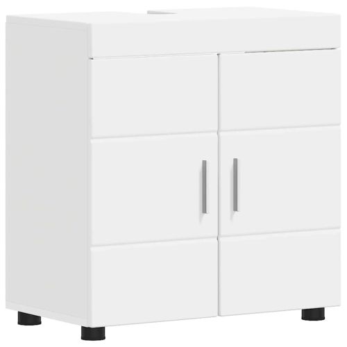 Комплект мебели за баня TULUM 5 pcs Бяло 60 x 34 x 63 см