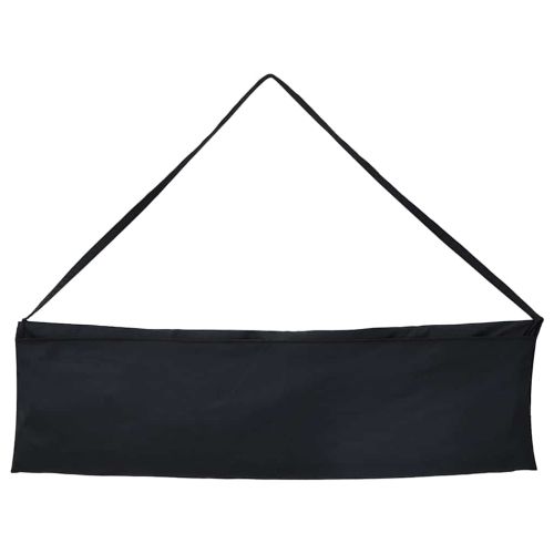 Кърпи за шезлонг 2 pcs Черно 210 x 75 cm Полиестер и полиамид