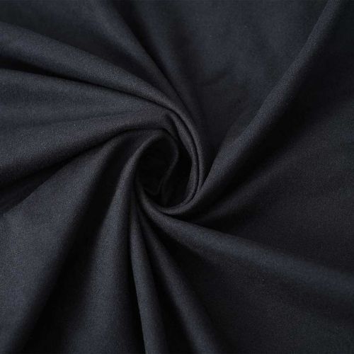 Кърпи за шезлонг 2 pcs Черно 210 x 75 cm Полиестер и полиамид