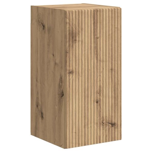 Комплект ТВ шкаф 4 pcs Дъб Инженерно дърво