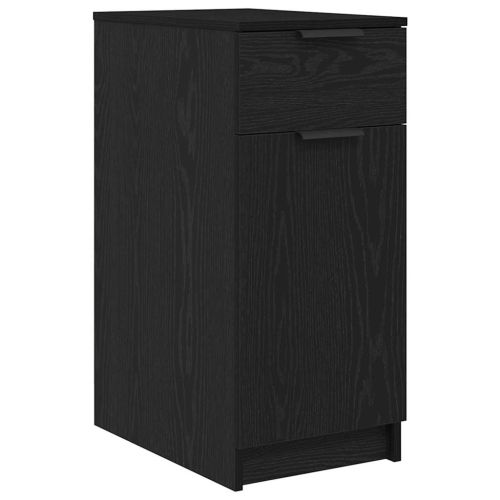 Офис шкаф Черния дъб 33 x 50 x 75 см Инженерно дърво