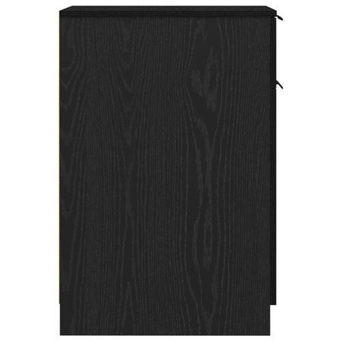 Офис шкаф Черния дъб 33 x 50 x 75 см Инженерно дърво