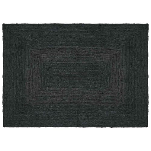 Килими за помещение Правоъгълна Тъмносиво 120 x 170 cm юта