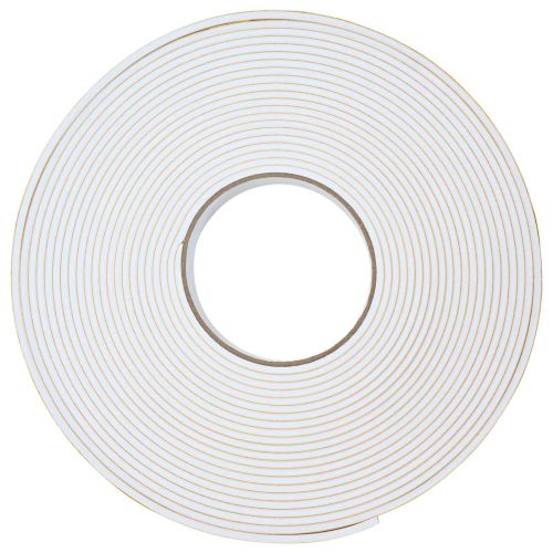 Самоотлепваща се пяна лента 5 pcs Бяло 15mm x 10m CR пяна