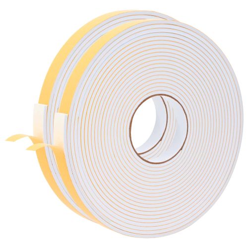 Самоотлепваща се пяна лента 2 pcs Бяло 20mm x 10m CR пяна