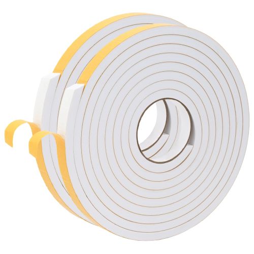 Самоотлепваща се пяна лента 2 pcs Бяло 20mm x 5m CR пяна