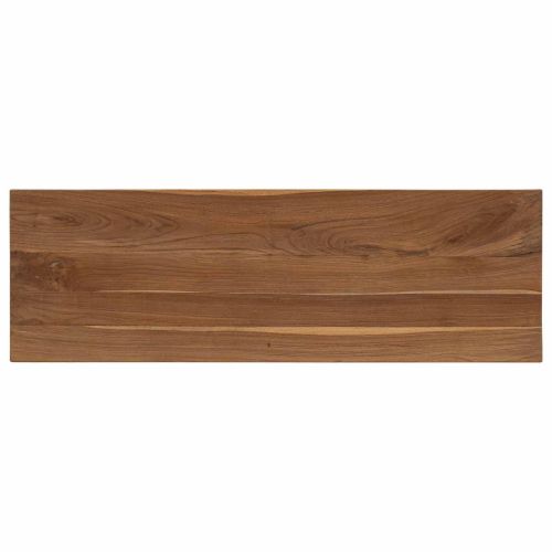 Конзолна маса Натурално 110 x 35 x 75 cm Солидно тиково дърво