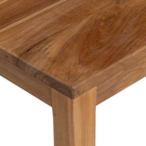 Конзолна маса Натурално 110 x 35 x 75 cm Солидно тиково дърво