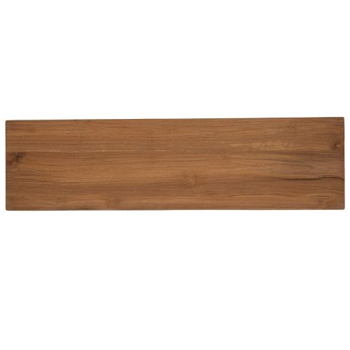 ТВ шкаф 110 x 30 x 40 cm Натурално Солидно тиково дърво
