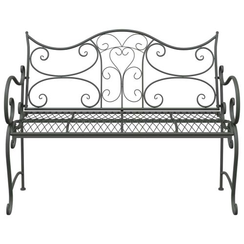 Градинска пейка 2-Брой места 114 x 56,5 x 90 см Стомана