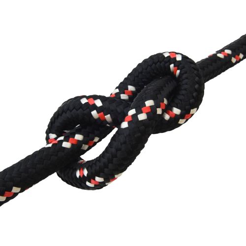 Въже за лодка 25 m 4 Черен и Червен ПП