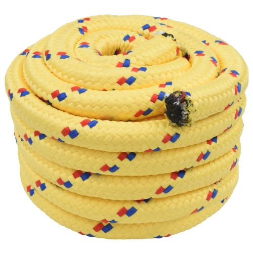 Въже за лодка 10 m 5 Жълто ПП