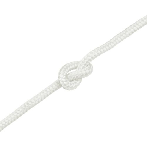 Въже за лодка 6 m 1 Бяло Полиестер