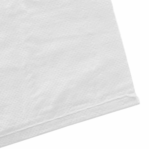 Тъкани чували 50 pcs Бяло 80 x 125 см ПП