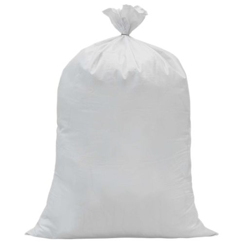 Тъкани чували 50 pcs Бяло 80 x 125 см ПП
