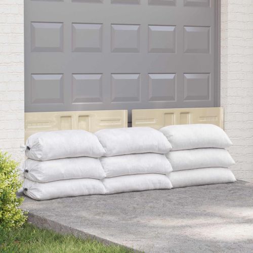 Тъкани чували 100 pcs Бяло 40 x 60 cm ПП